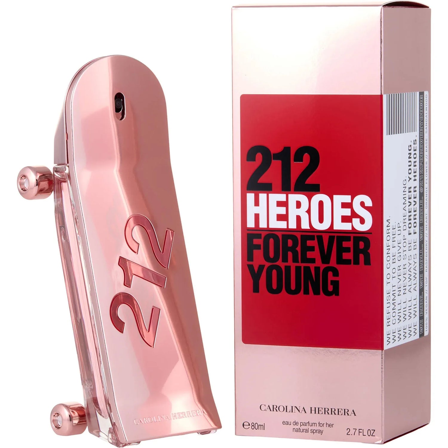 Carolina Herrera 212 Heroes For Her EDP (W) / 80 ml