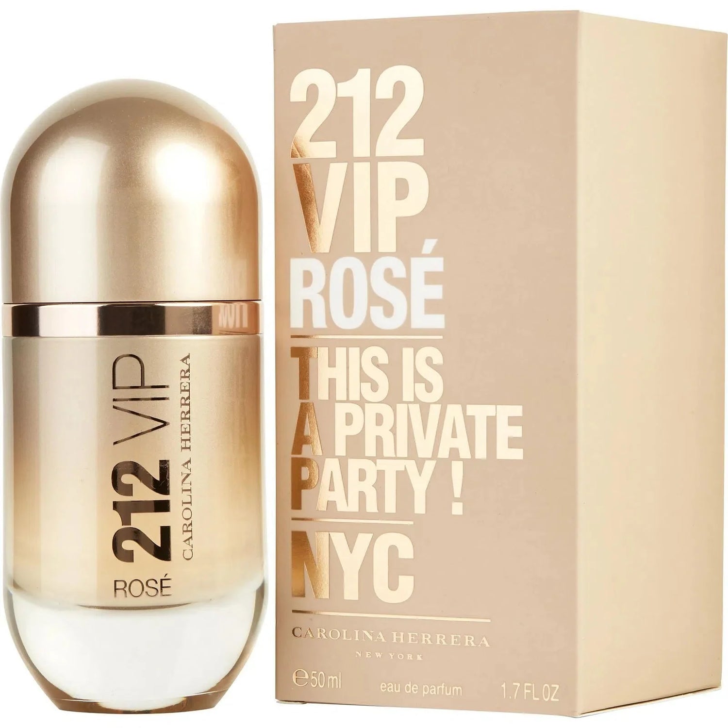 Carolina Herrera 212 VIP Rose EDP (W)