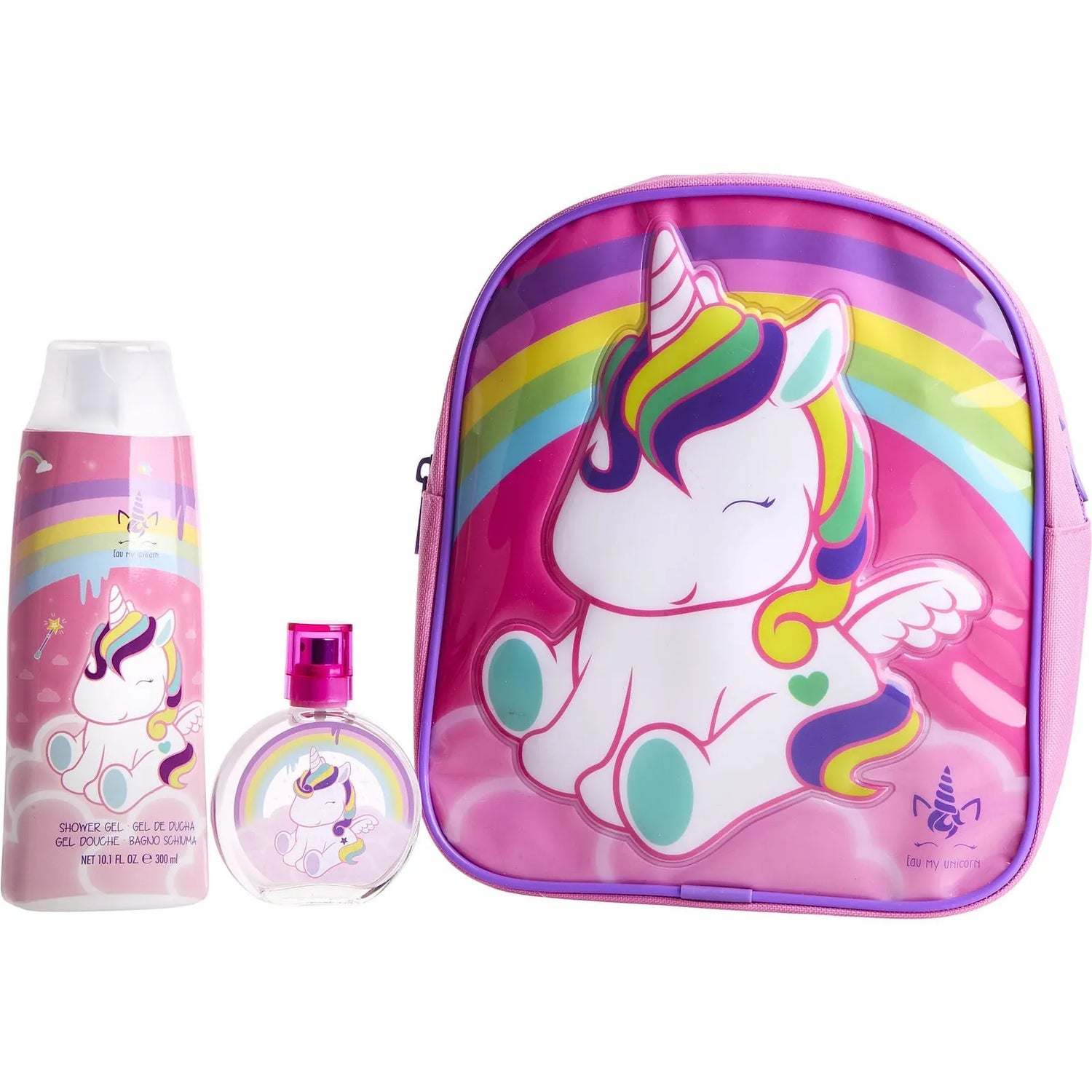 Air-Val Eau My Unicorn Backpack EDT (G) / 3 Pc SP 50 ml; SG 75 ml; Backpack
