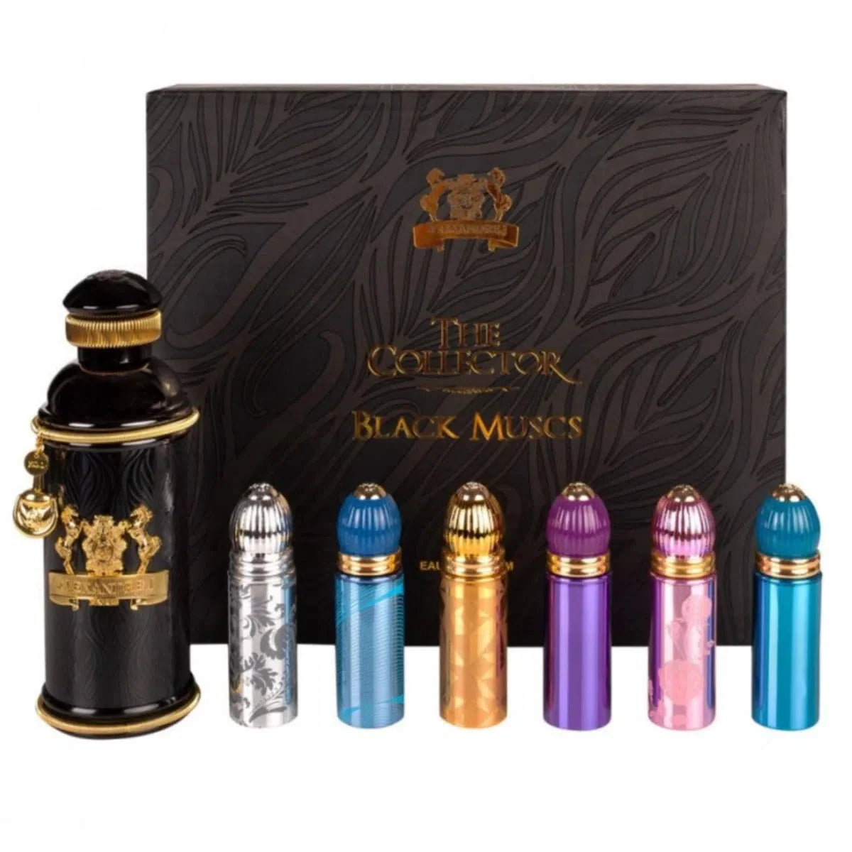 Alexandre J. Black Muscs Value Set EDP (U) / 7 Pc SP 100ml; SP 8 ml x6