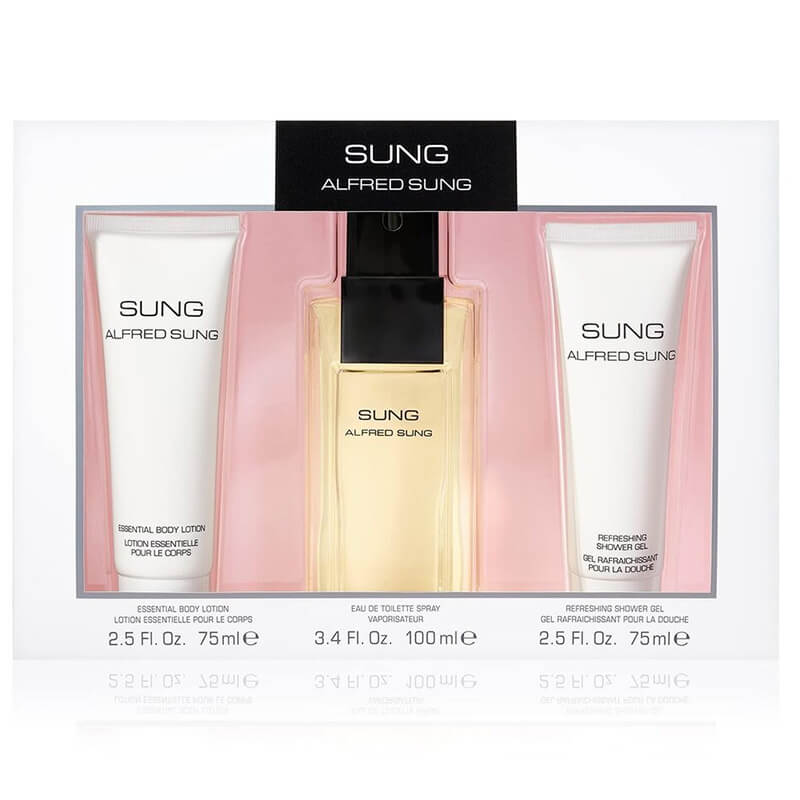 Alfred Sung Alfred Sung EDT (W) / 3 Pc SP 100 ml; BL 75 ml; SG 75 ml