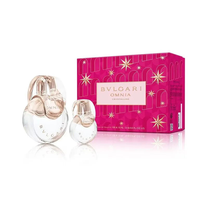 Bvlgari Omnia Crystalline EDT (W) / 2 Pc SP 100 ml; SP 15 ml