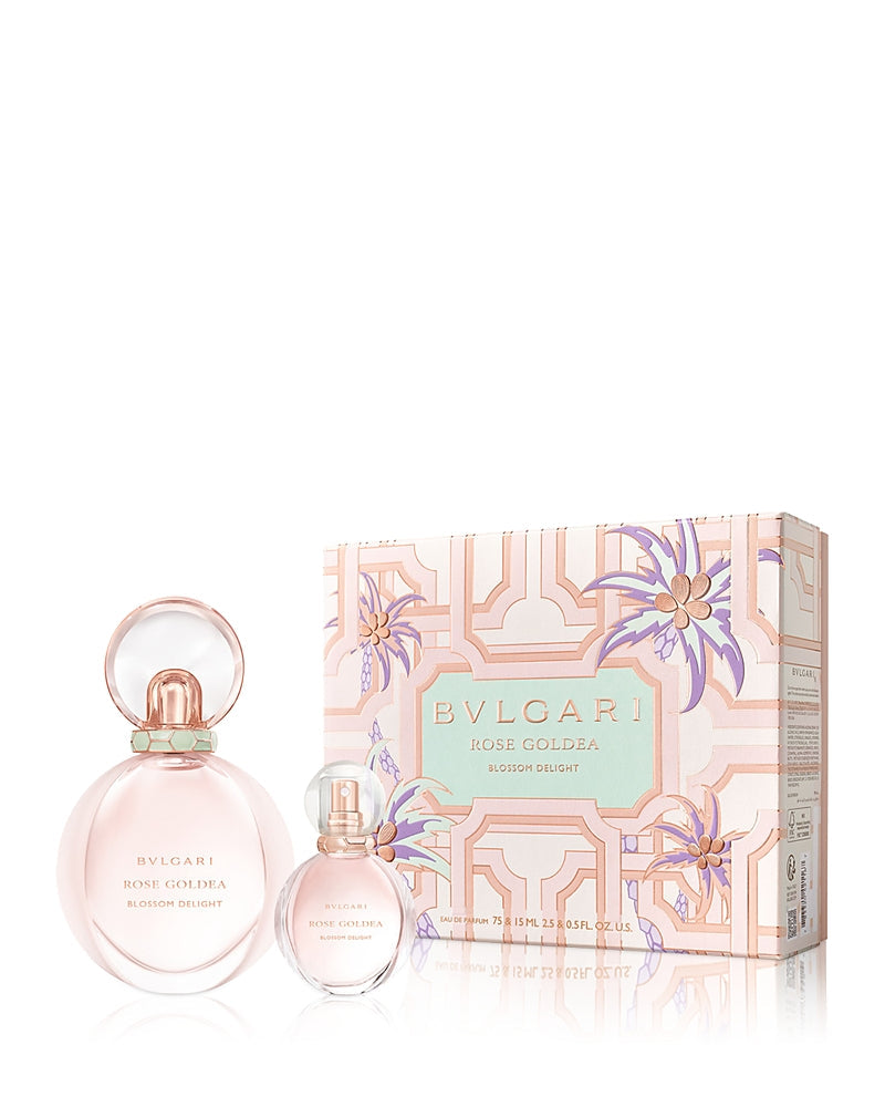 Bvlgari Rose Goldea Blossom Delight EDP (W) / 2 Pc SP 75 ml; Mini SP 15 ml