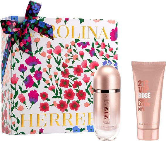 Carolina Herrera 212 VIP Rosé EDP (W) / 2 Pc SP 80 ml; BL 100 ml