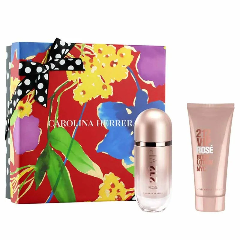 Carolina Herrera 212 VIP Rose EDP (W) / 2 Pc SP 80 ml; BL 100 ml