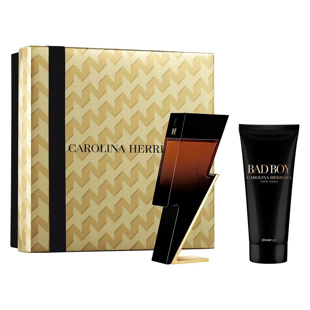 Carolina Herrera Bad Boy Elixir Parfum (M) / 2 Pc SP 100 ml; SG 100 ml