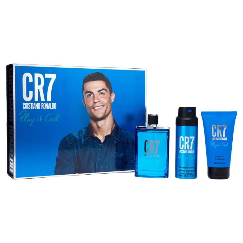Cristiano Ronaldo CR7 Play It Cool EDT (M) / 3 Pc SP 100 ml; SG 150 ml; BS 150 ml
