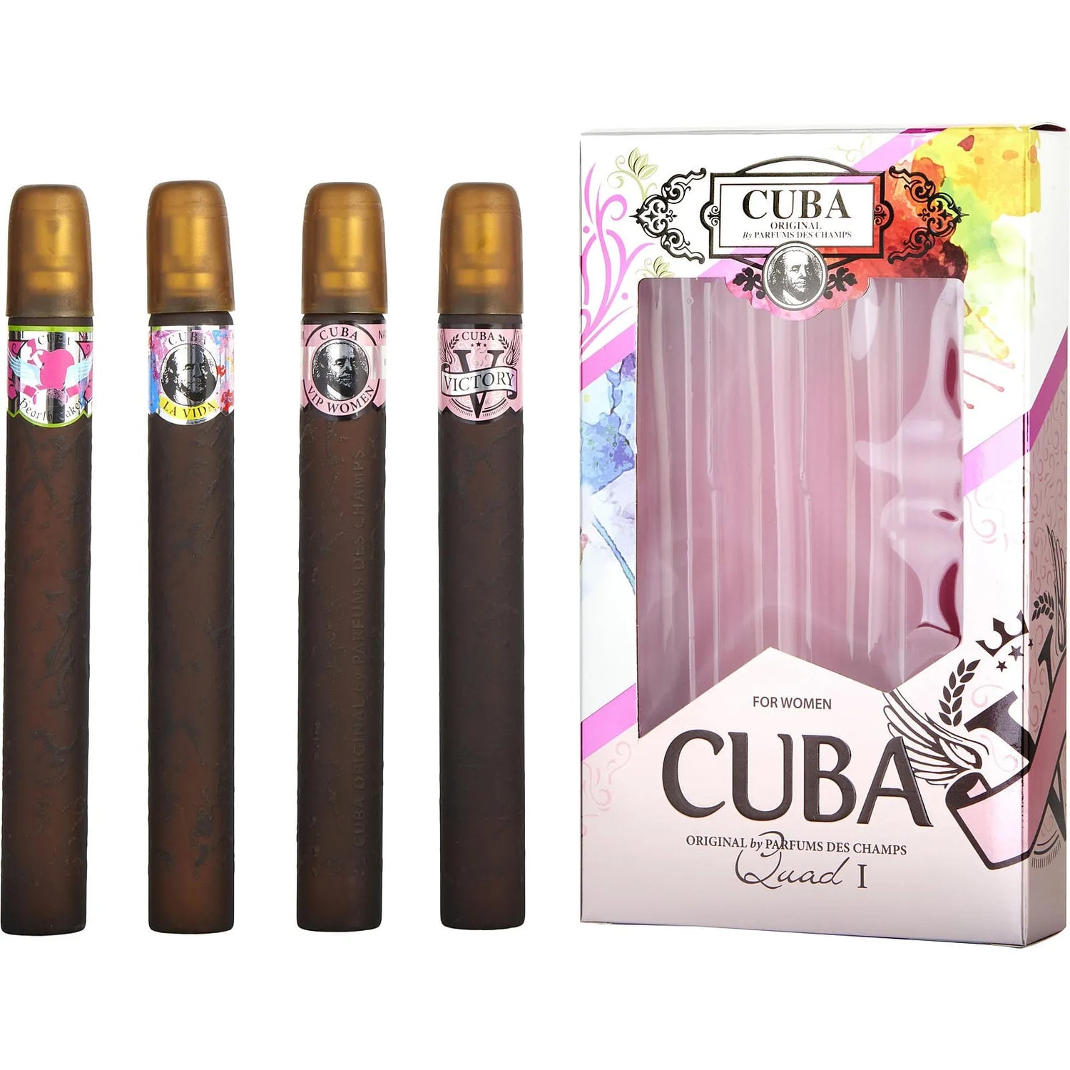Cuba Quad 1 EDP (W) / 4 Pc SP 35 ml x 4