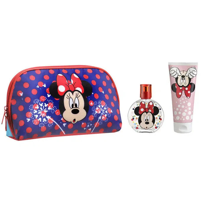 Disney Minnie Mouse Dopp Kit EDT (G) / 2 Pc SP 50 ml; SG 50 ml; Bag