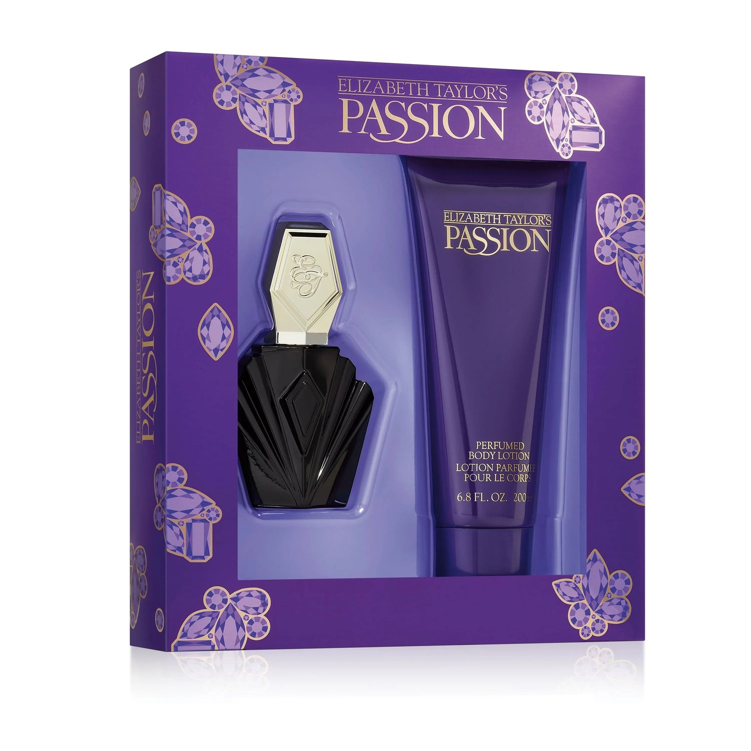 Elizabeth Taylor Passion EDT (W) / 2 Pc SP 75 ml; BL 200 ml