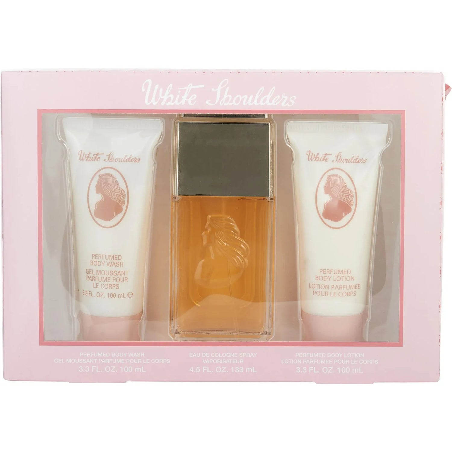 Evyan White Shoulders EDC (W) / 3 Pc SP 125 ml; BL 100 ml; BW 100 ml