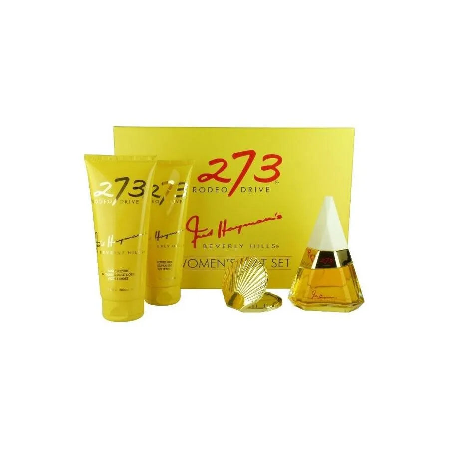 Fred Hayman 273 EDP (W) / 4 Pc SP 100 ml; Mini SP 18 ml; BL 200 ml; SG 200 ml