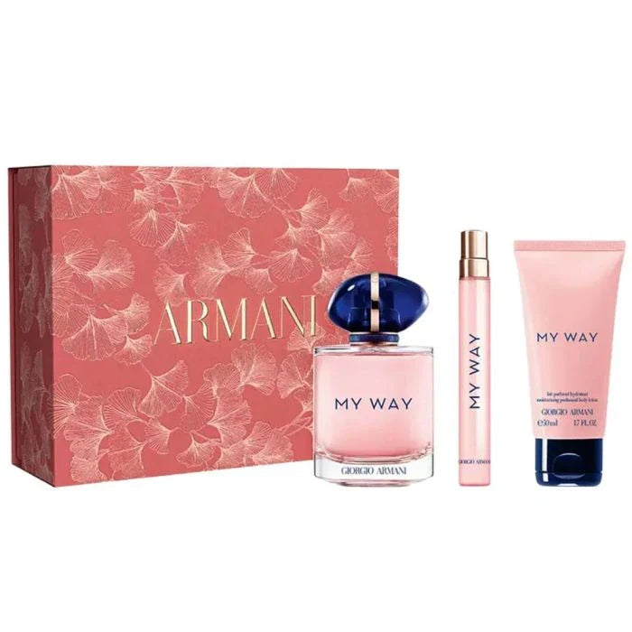 Giorgio Armani My Way EDP (W) / 3 Pc SP 90 ml; SP 10 ml; BL 50 ml