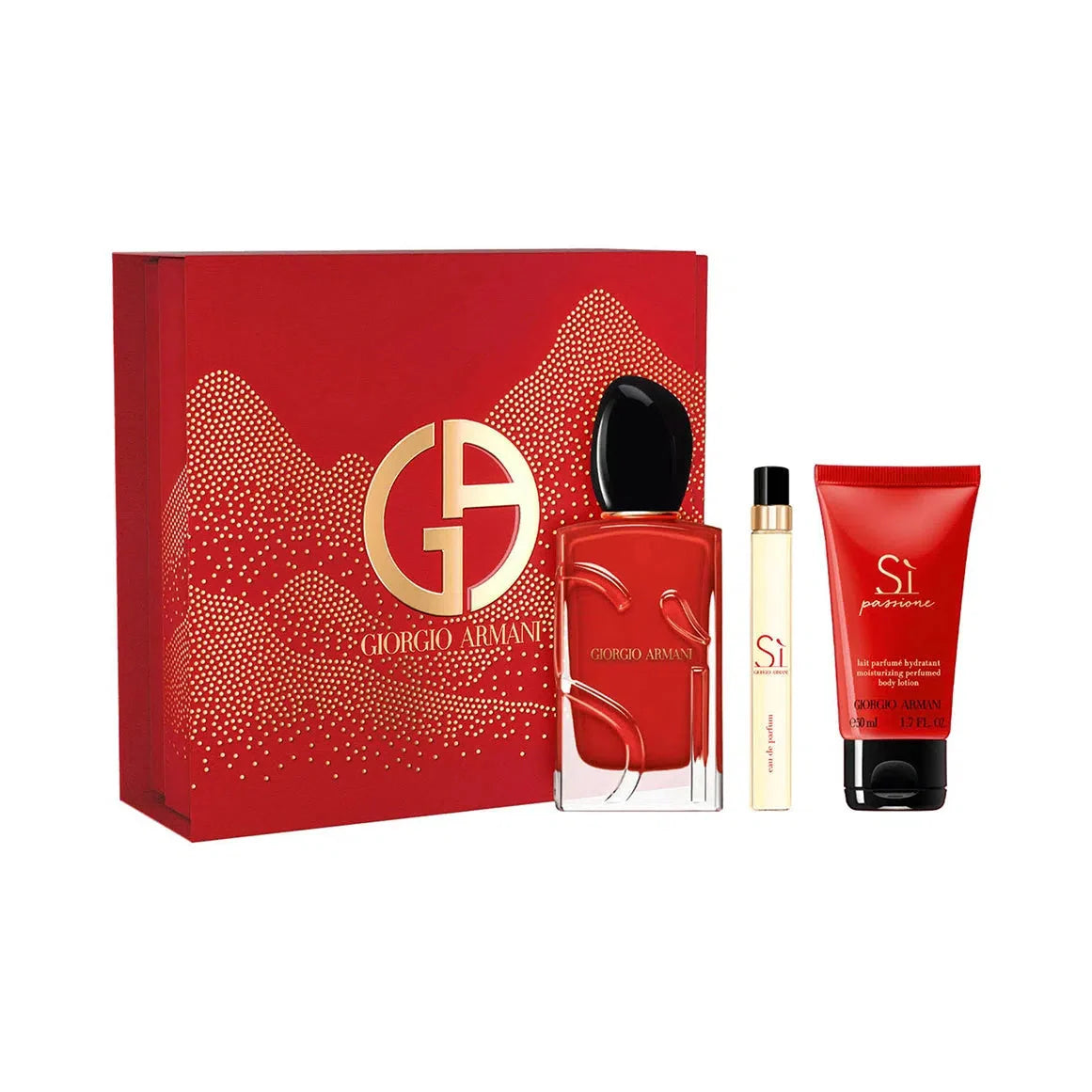 Giorgio Armani Sì Passione EDP (W) / 3 Pc SP 100 ml; SP 10 ml; BL 50 ml