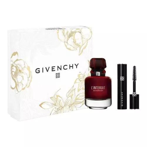 Givenchy L'Interdit Rouge EDP (U) / 2 Pc SP L'Interdit Rouge 50 ml; Mini Mascara
