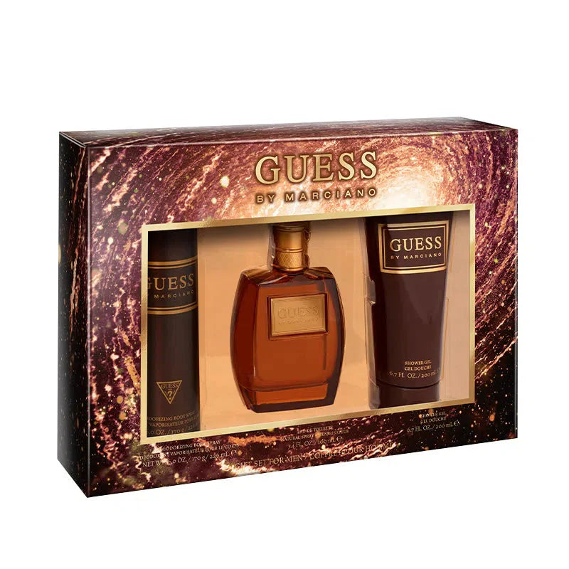 Guess by Marciano for Men EDT (M) / 3 Pc SP 100 ml; DEO 226 ml; SG 200 ml