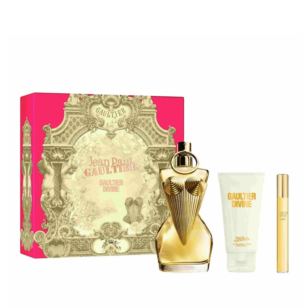 Jean Paul Gaultier Gaultier Divine EDP (W) / 3 Pc SP 100 ml; BL 75 ml; Mini