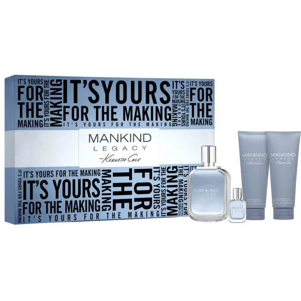 Kenneth Cole Mankind Legacy EDT (M) / 3 Pc SP 100 ml; Mini SP 15 ml; SG 100 ml