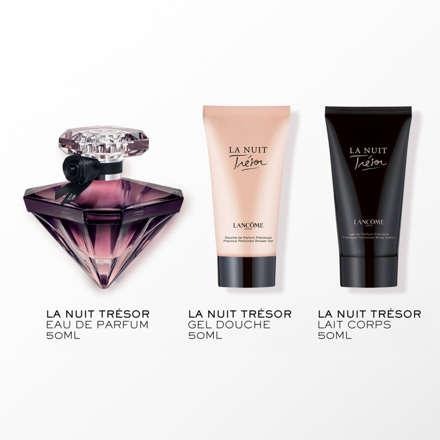 Lancôme La Nuit Trésor EDP (W) / 3 Pc SP 50 ml; BL 50 ml; SG 50 ml