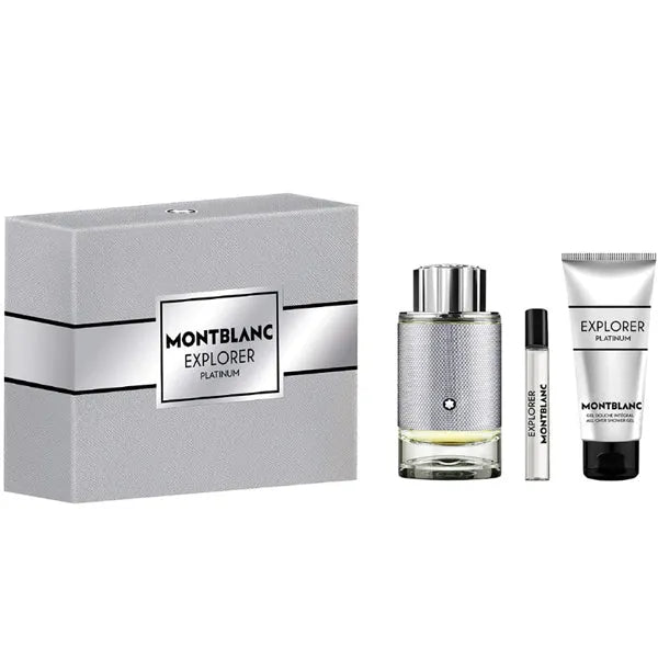 Montblanc Explorer Platinum EDP (M) / 3 Pc SP 100 ml; SG 100 ml; Mini SP 7.5 ml