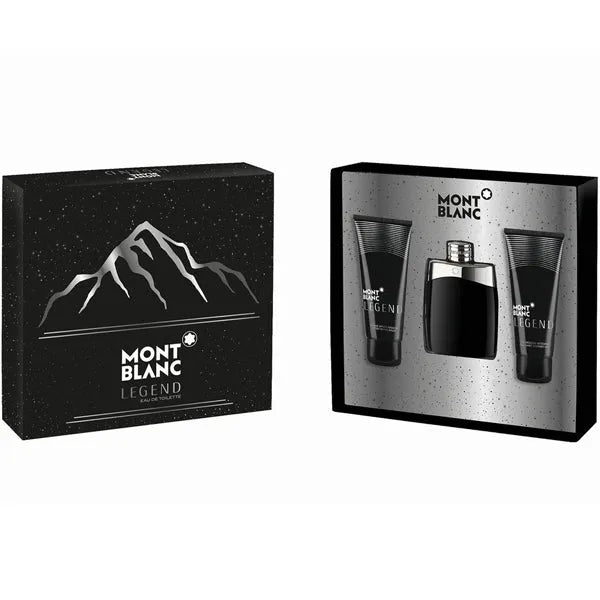 Montblanc Legend EDT (M) / 3 Pc SP 100 ml; AS 100 ml; SG 100 ml