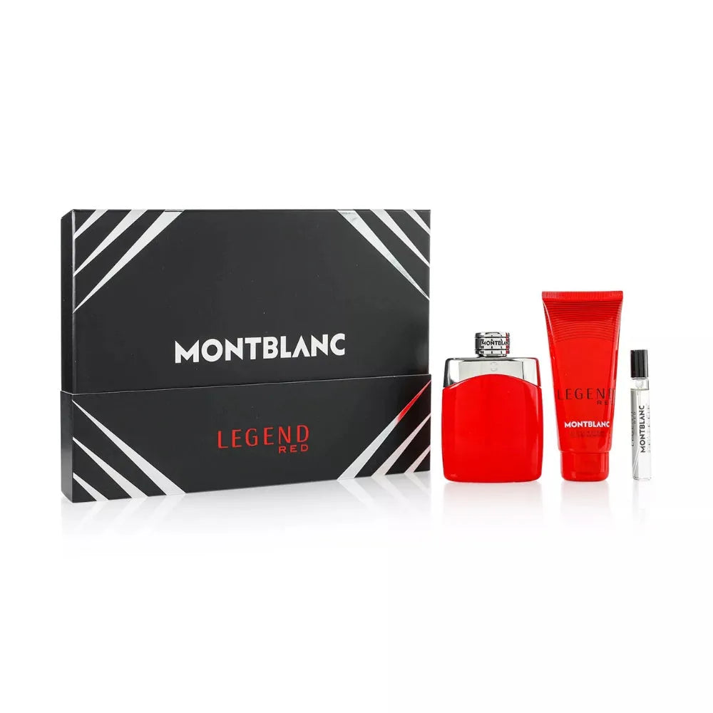 Montblanc Legend Red EDP (M) / 3 Pc SP 100 ml; Mini 7.5 ml; SG 100 ml