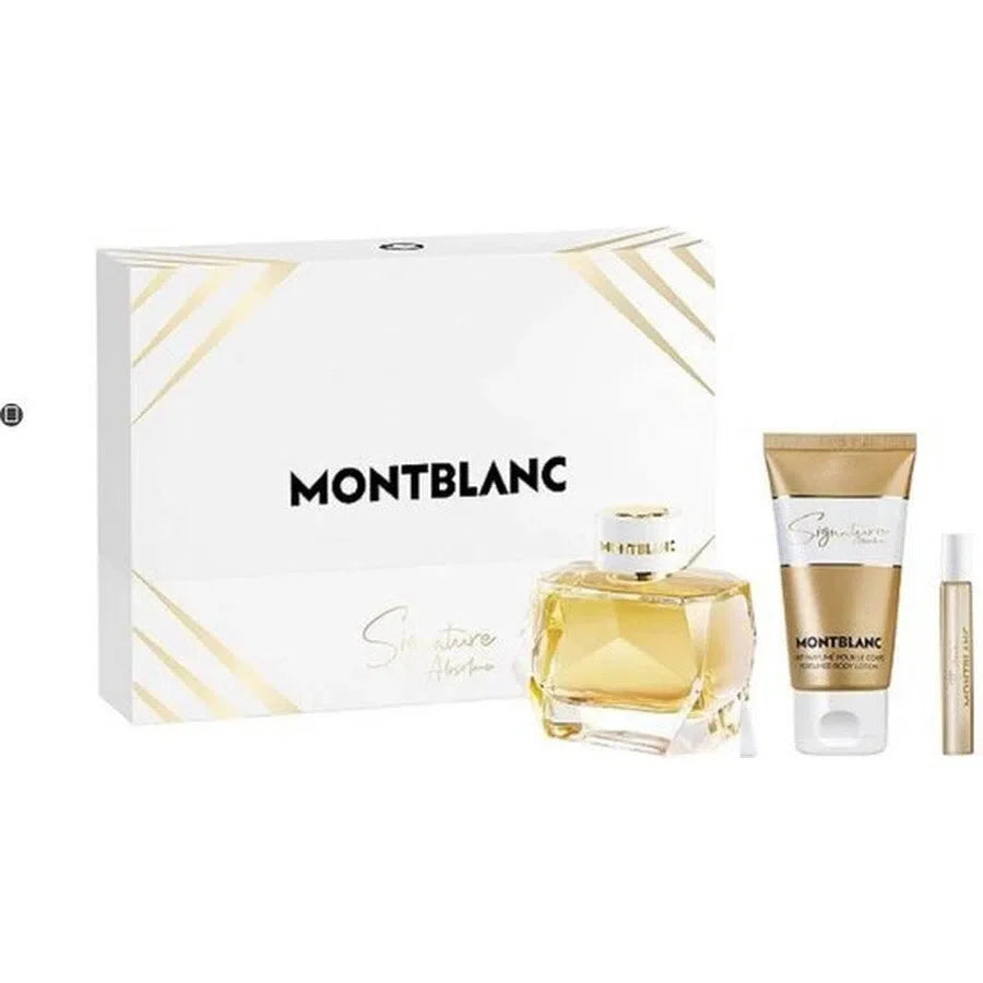 Montblanc Signature Absolue EDP (W) / 3 Pc SP 90 ml; Mini EDP 7.5 ml; BL 100 ml
