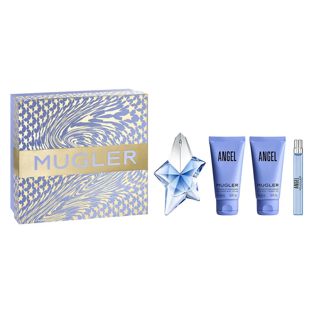 Mugler Angel EDP (W) / 4 Pc SP 50 ml; BL 50 ml; SG 50 ml; Mini SP 10 ml