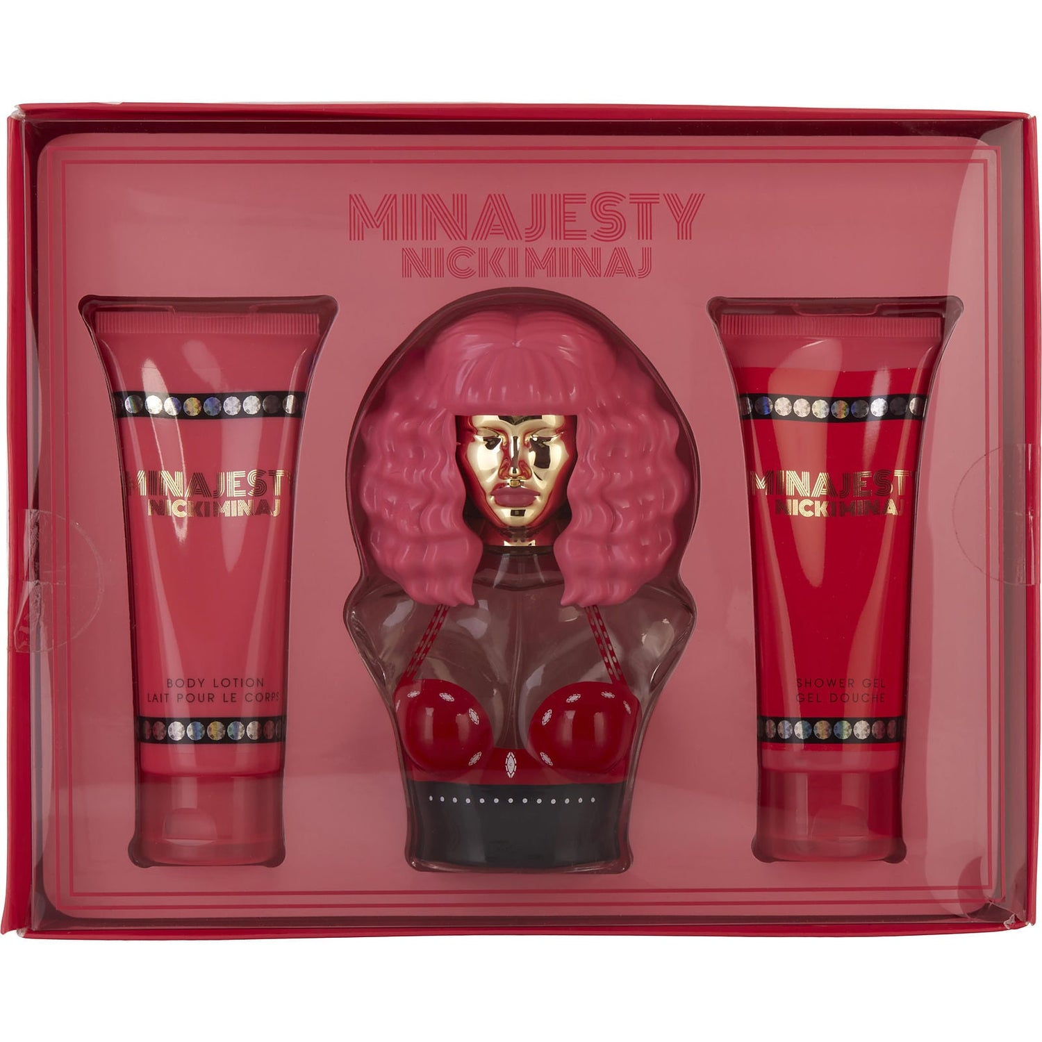 Nicki Minaj Minajesty EDP (W) / 3 Pc SP 100 ml; SG XX ml; BL XX ml