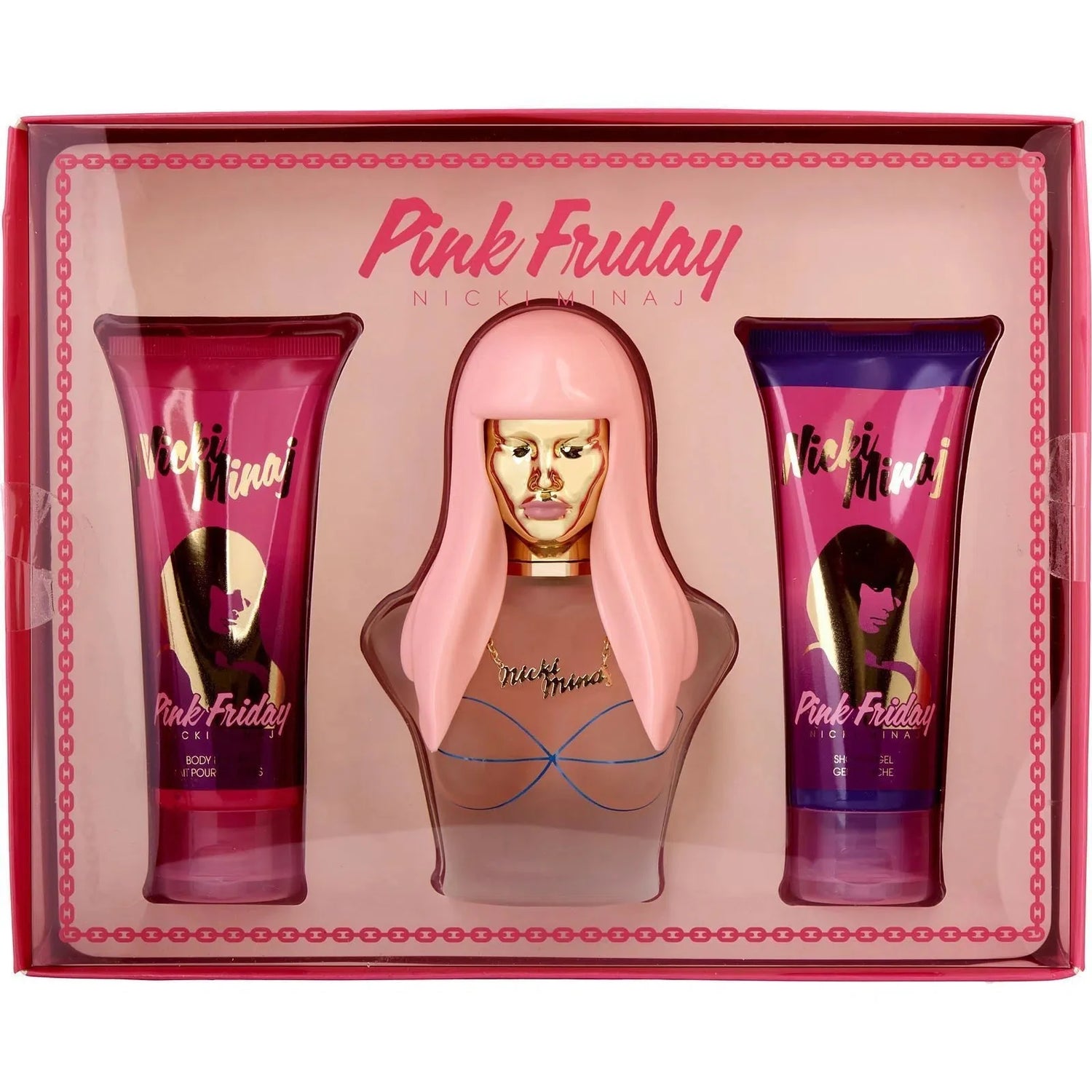 Nicki Minaj Pink Friday EDP (W) / 2 Pc SP 100 ml; BL 100 ml