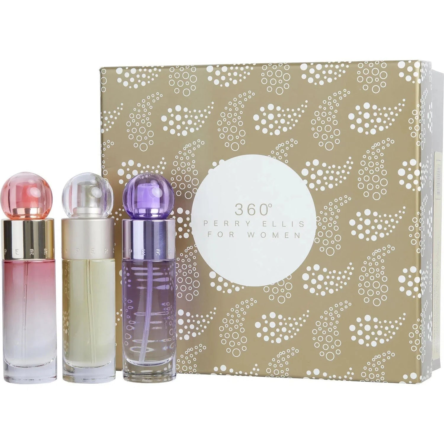 Perry Ellis 360 Trio EDT (W) / 3 Pc SP 30 ml; SP 30 ml; SP 30 ml