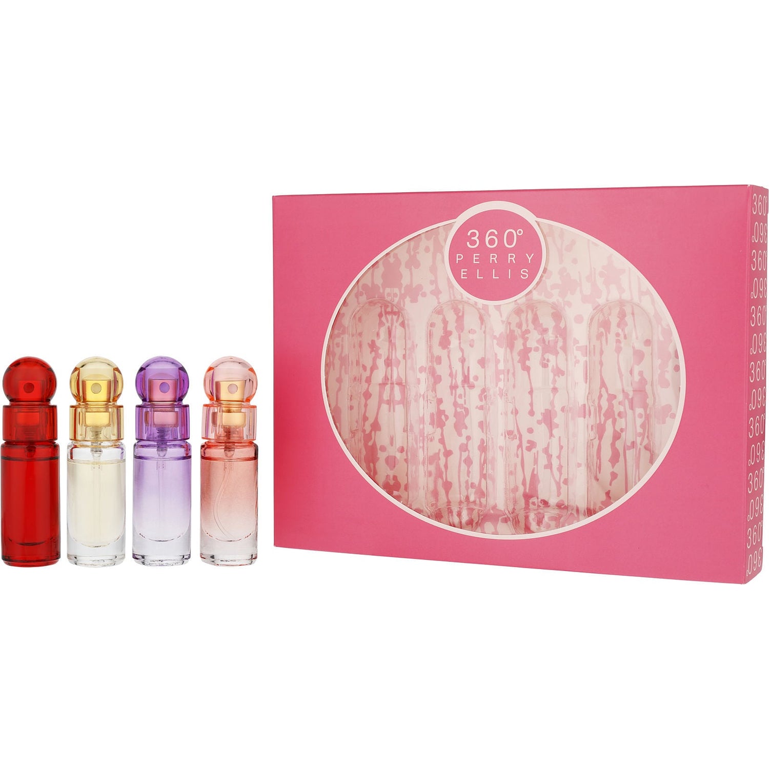Perry Ellis 360 Women Collection EDP (W) / 4 Pc SP 7.5 ml x 4
