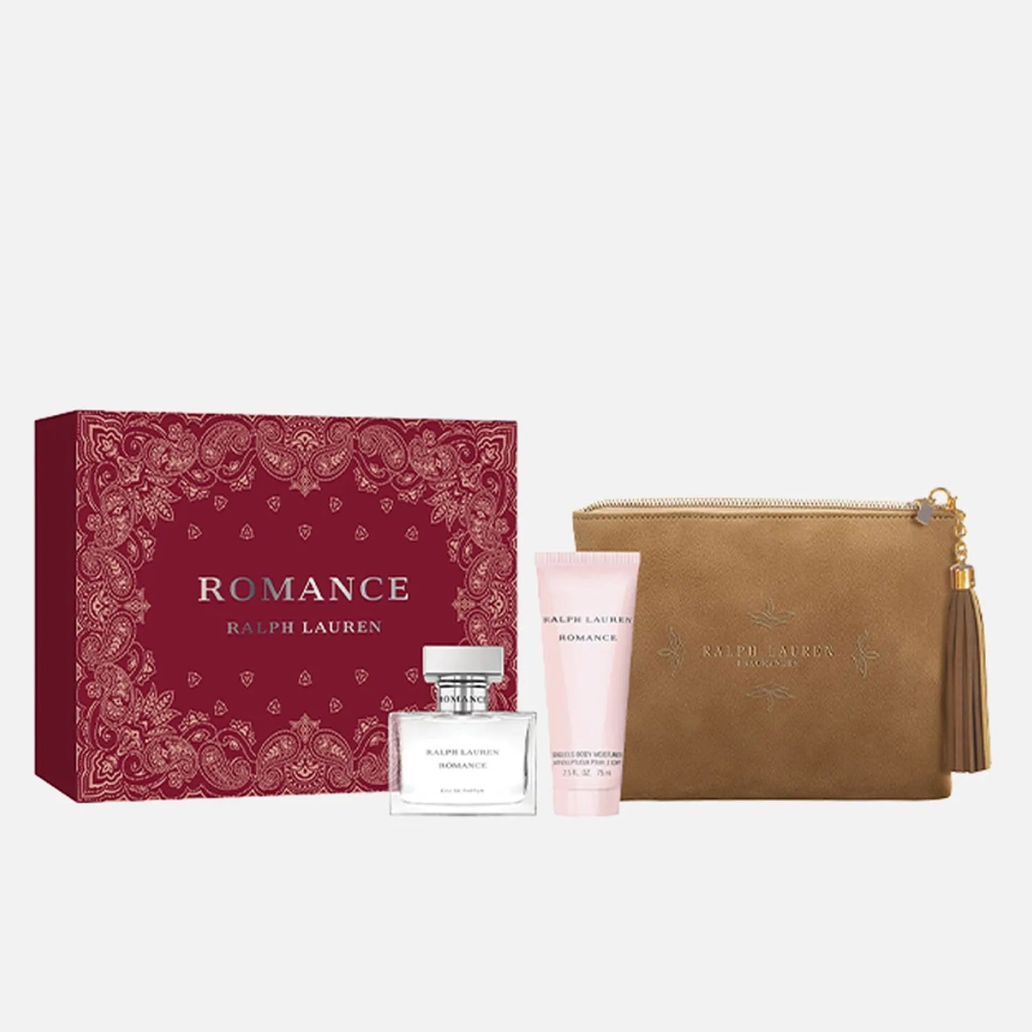 Ralph Lauren Romance EDP (W) / 3 Pc SP 50 ml; BL 75 ml; Bag