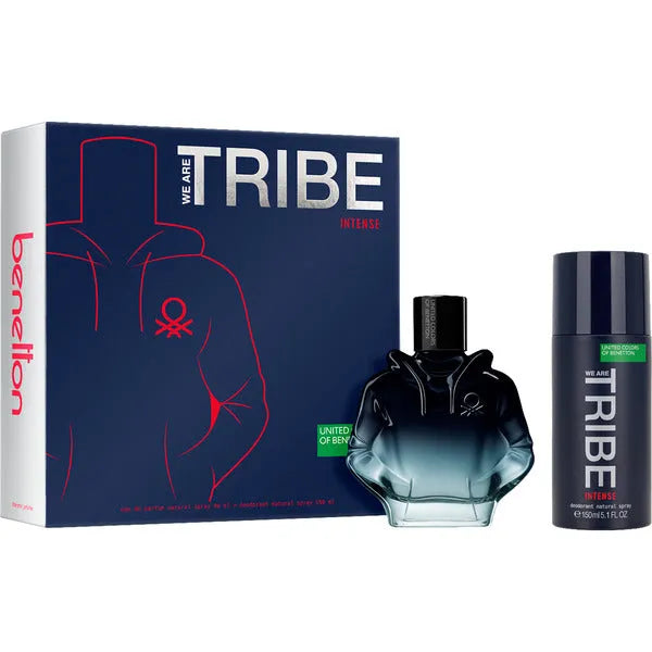 United Colors of Benetton Tribe Intense EDP (M) / 2 Pc SP 90 ml; DEO 150 ml