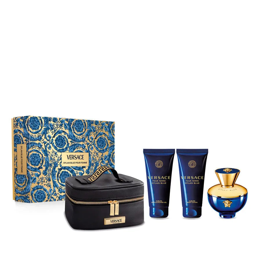 Versace Dylan Blue Pour Femme EDP (W) / 4 Pc SP 100 ml; SG 100 ml; BL 100 ml; Bag