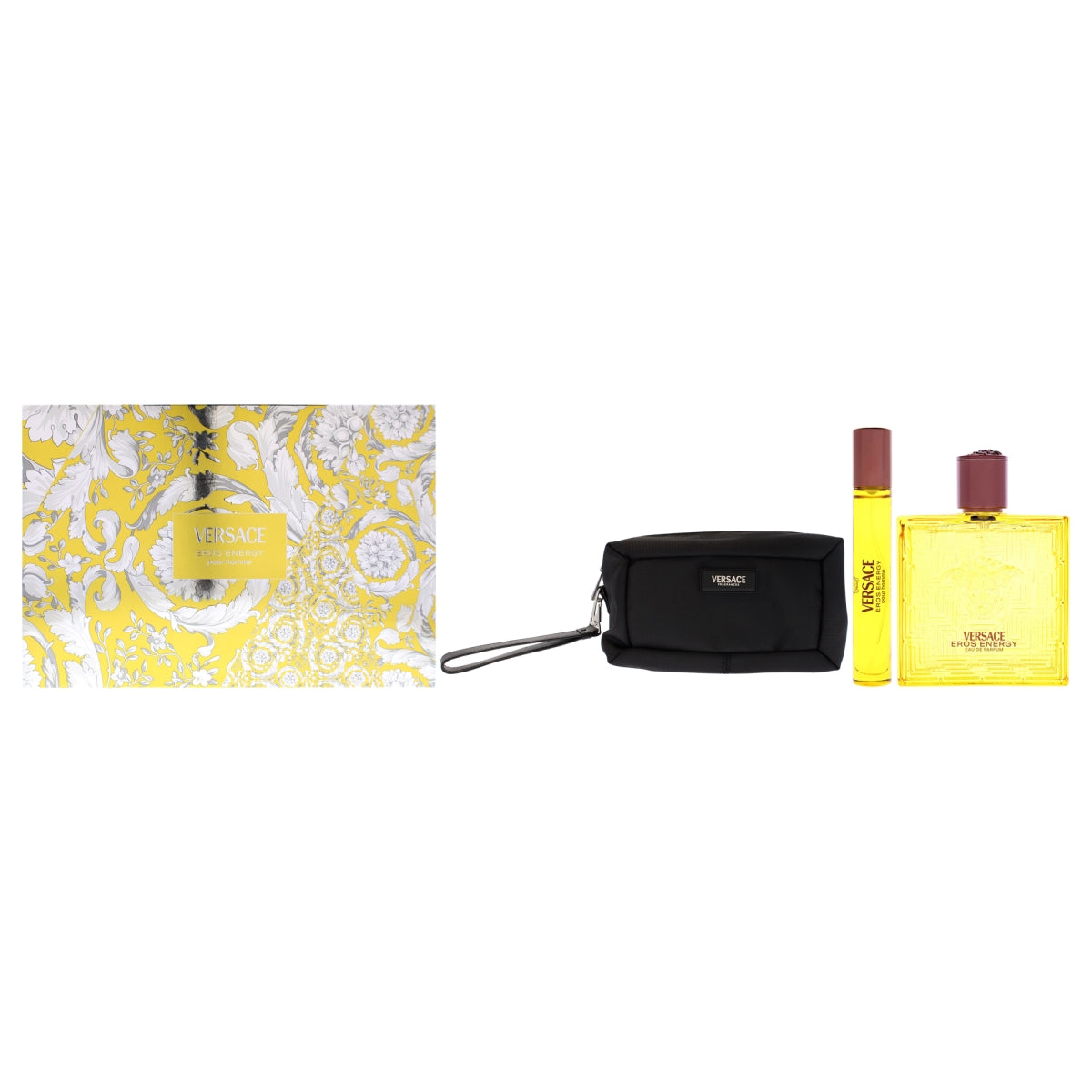 Versace Eros Energy EDP (M) / 3 Pc SP 100 ml; Mini SP 10 ml; Trousse