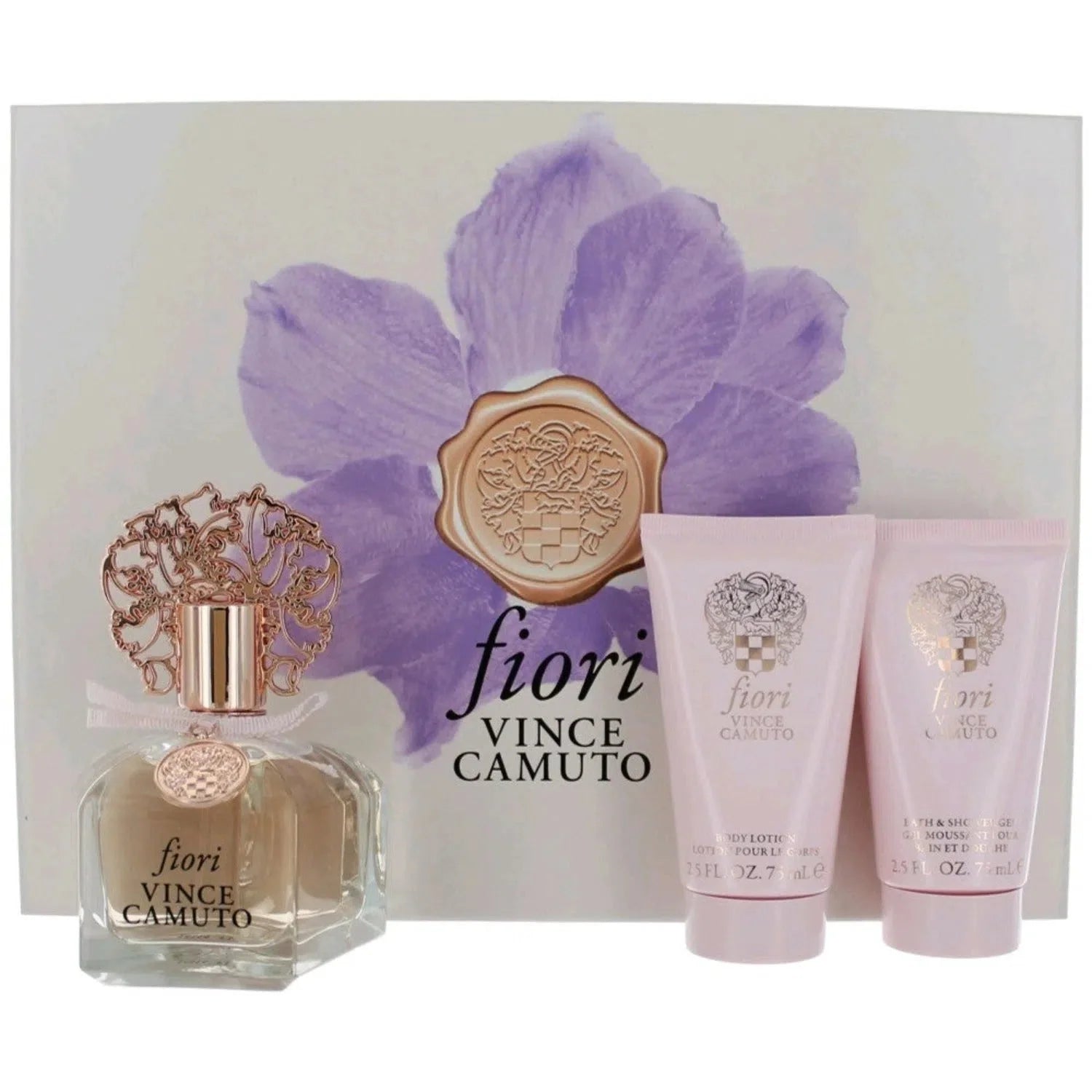 Vince Camuto Fiori EDP (W) / 3 Pc SP 100 ml; BL 75 ml; SG 75 ml