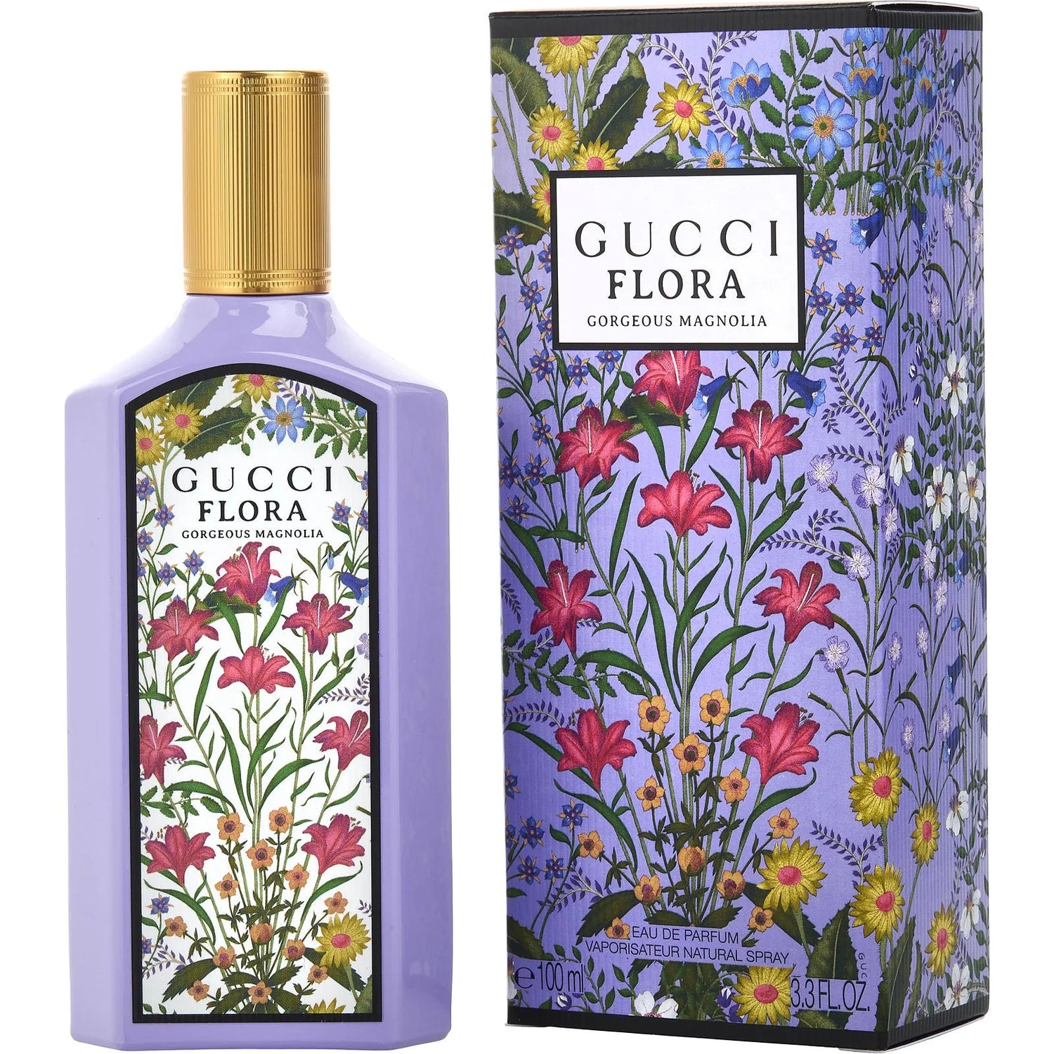 Gucci Flora Gorgeous Magnolia EDP (W) /  100 ml