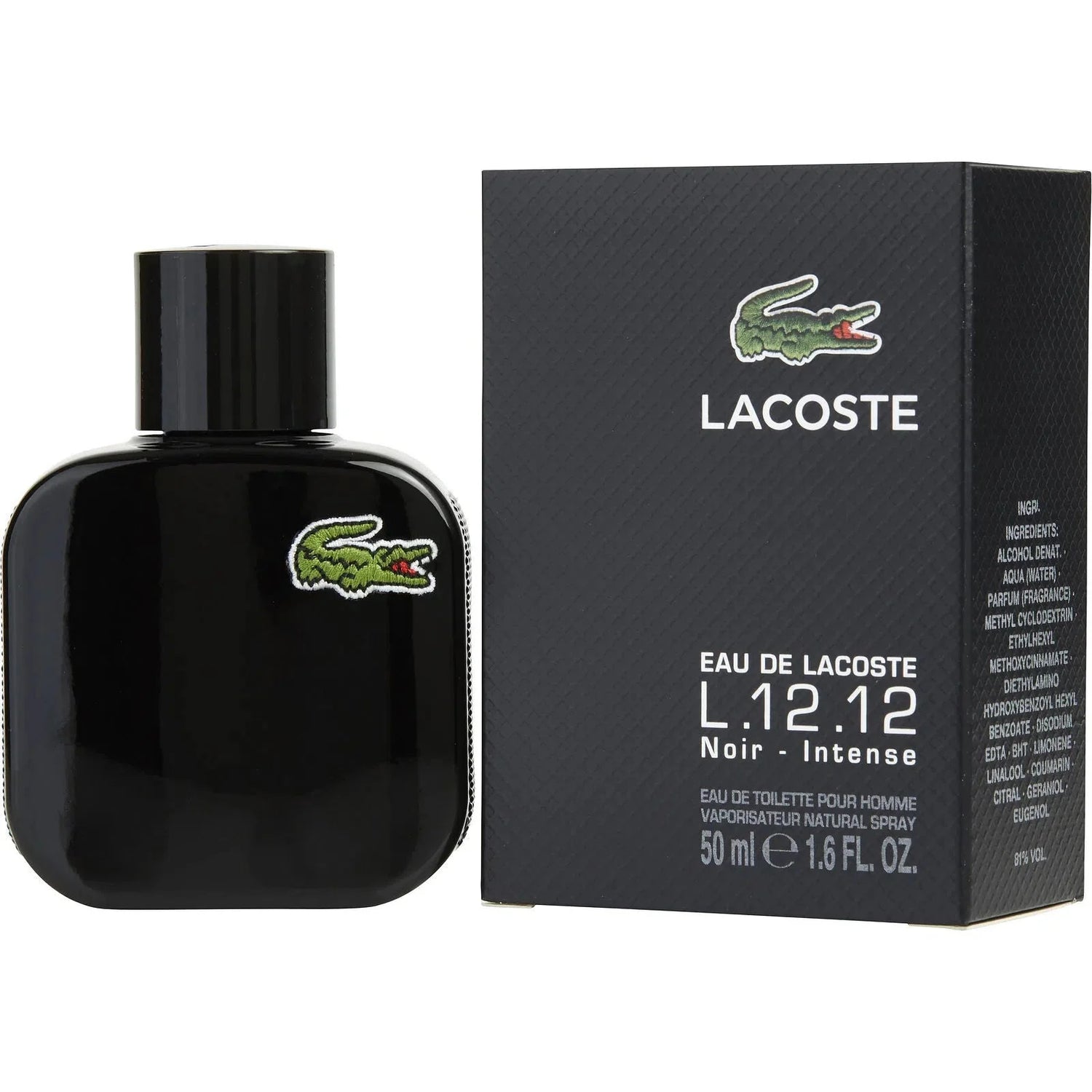 Lacoste L.12.12 Noir - Intense EDT (M)