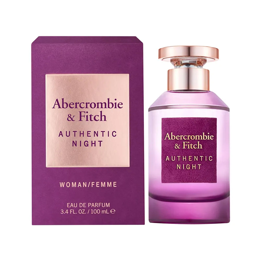 Abercrombie & Fitch Authentic Night Femme EDP (W) / 100 ml