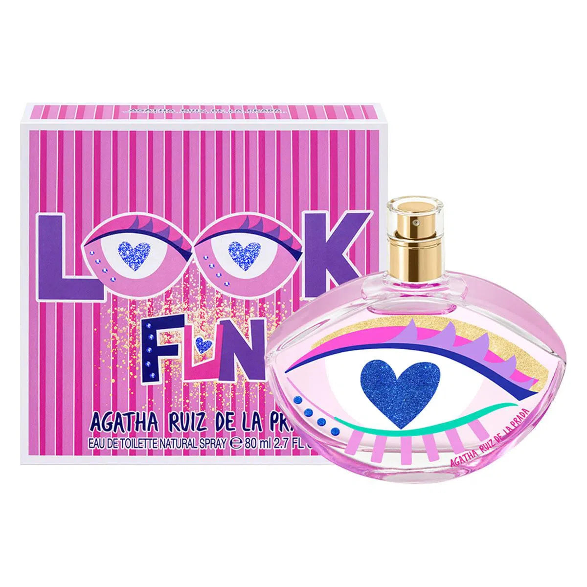 Agatha Ruiz de La Prada Look Fun EDT (W) / 80 ml