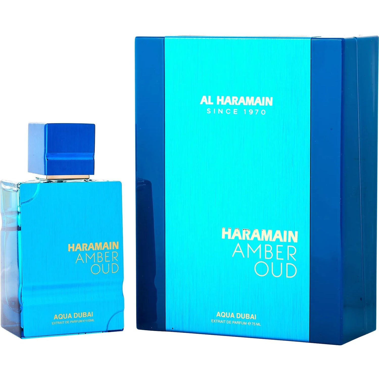 Al Haramain Amber Oud Aqua Dubai Extrait de Parfum / 75 ml