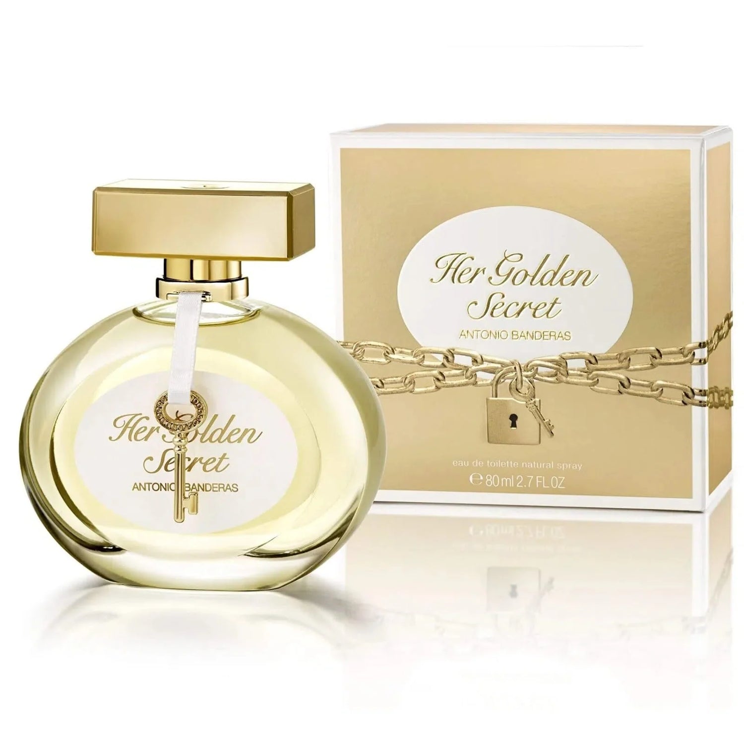 Antonio Banderas Her Golden Secret EDT (W) / 80 ml