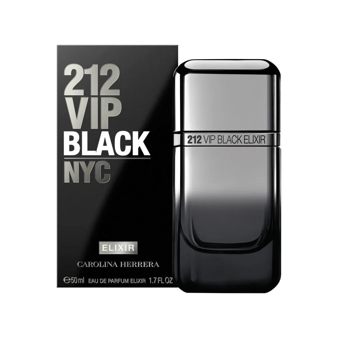 Carolina Herrera 212 VIP Black Elixir EDP (M) / 50 ml