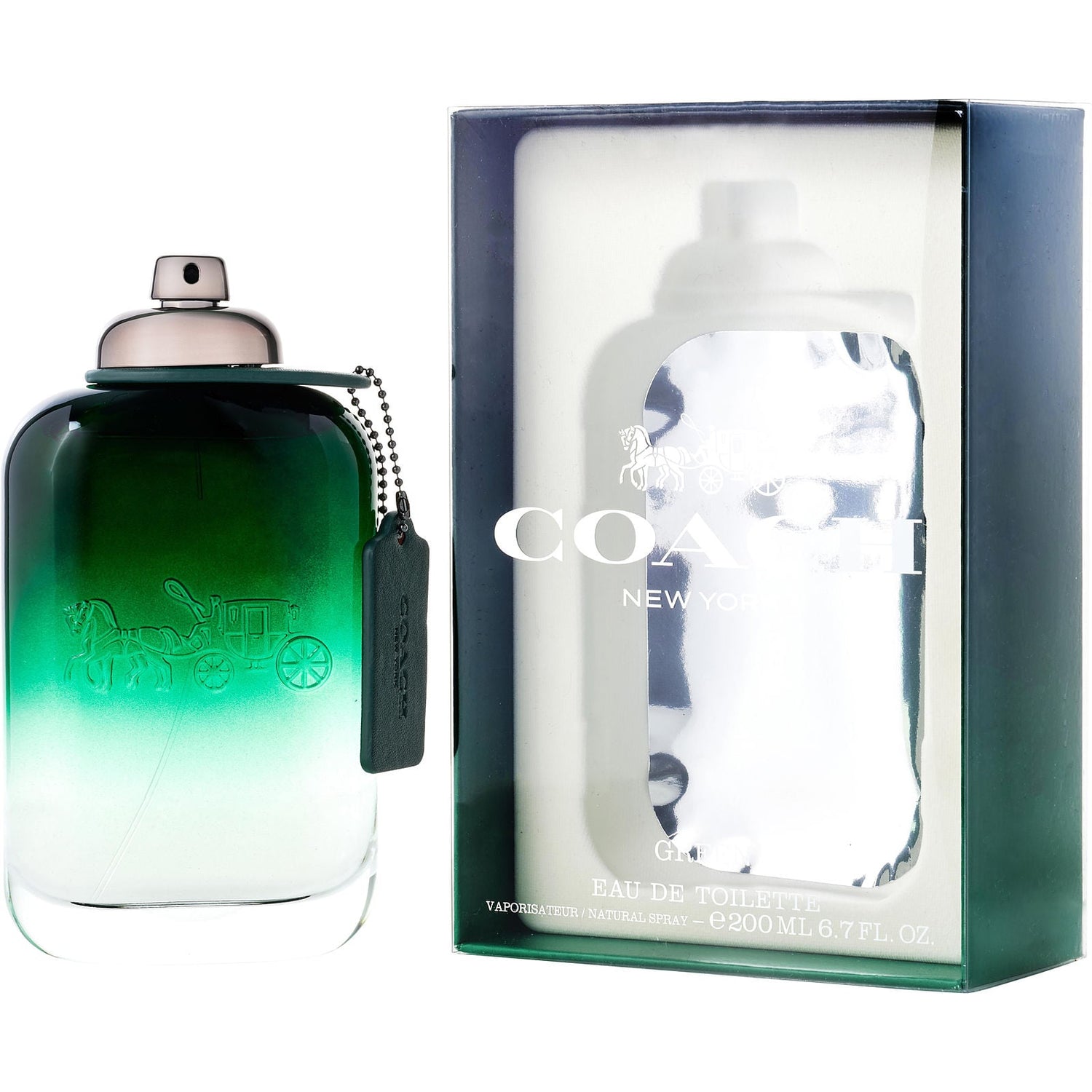 Coach For Men Green EDT (M) / 200 ml