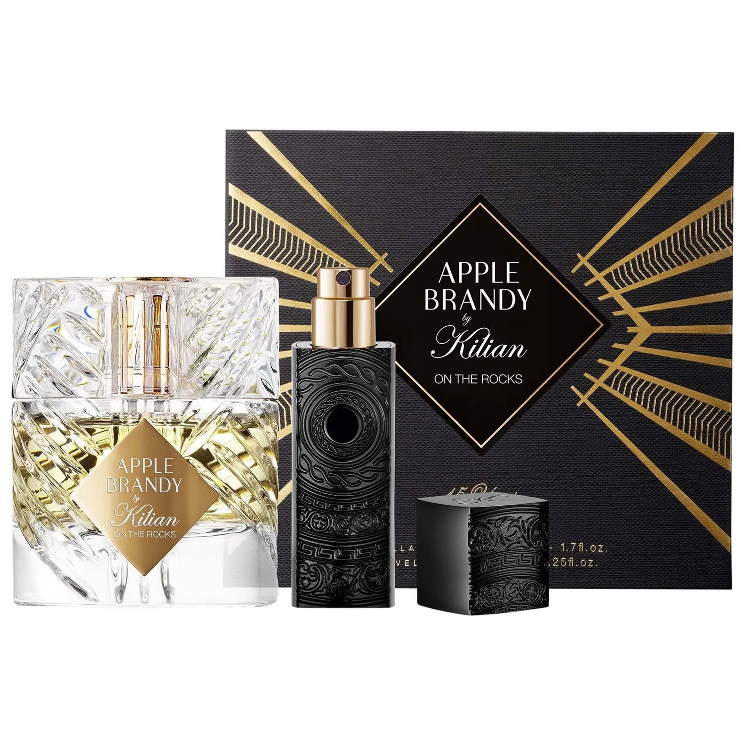 Kilian The Liquors Apple Brandy On The Rocks EDP (U) / 2 Pc SP 50 ml; SP 7.5 ml
