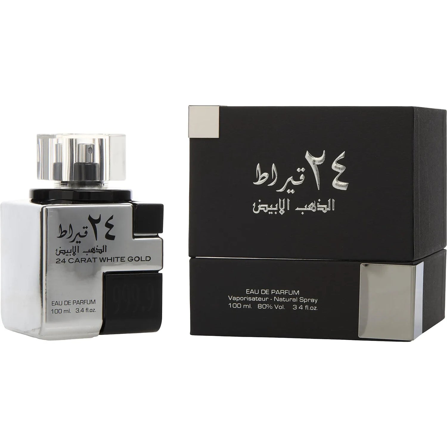 Lattafa 24 Carat White Gold EDP (U) / 100 ml