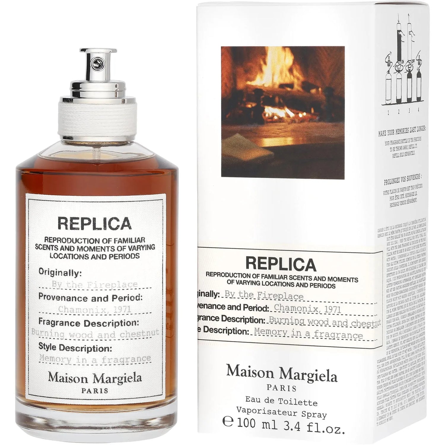 Maison Margiela Replica By The Fireplace EDT (U) / 100 ml