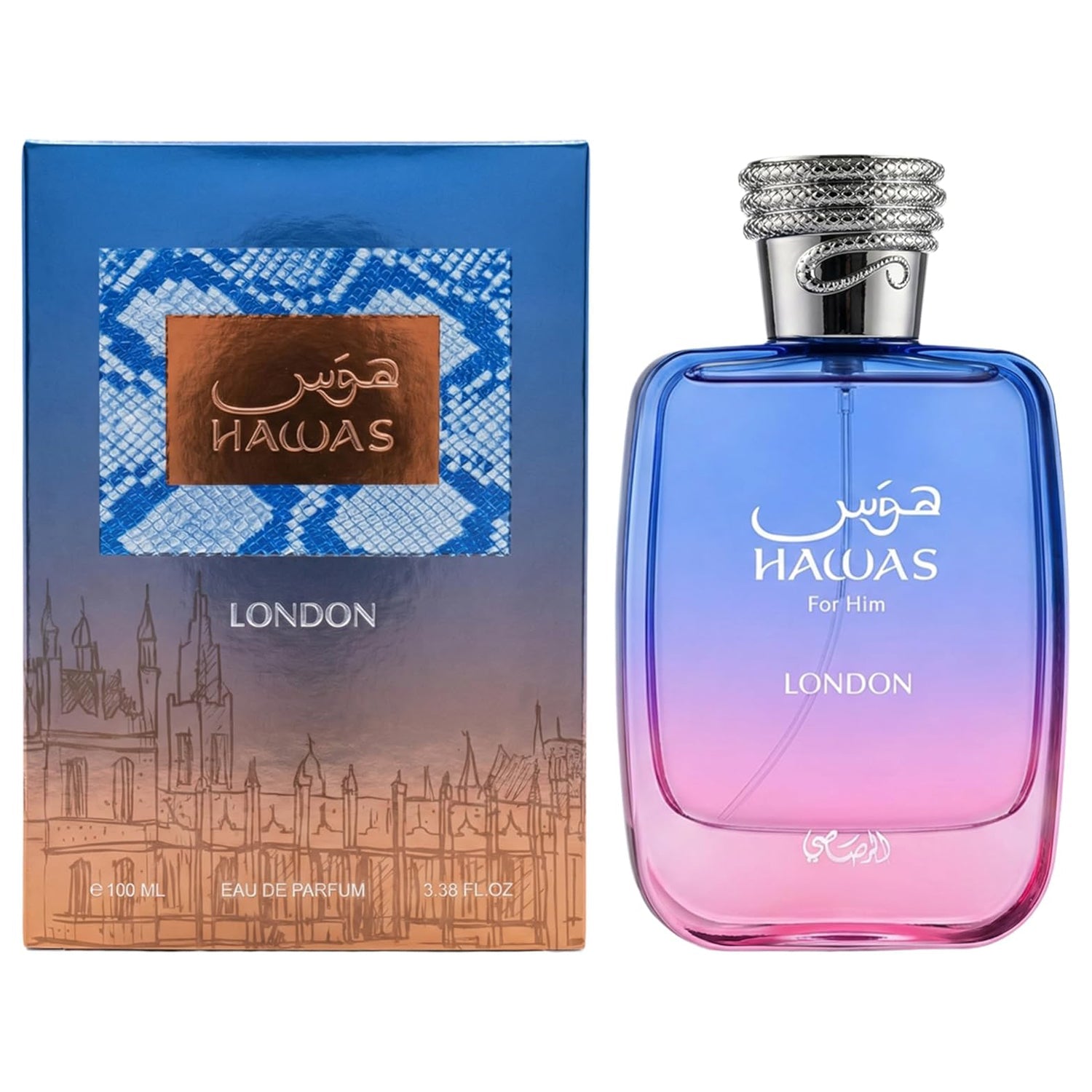 Rasasi Hawas London For Him EDP (M) / 100 ml
