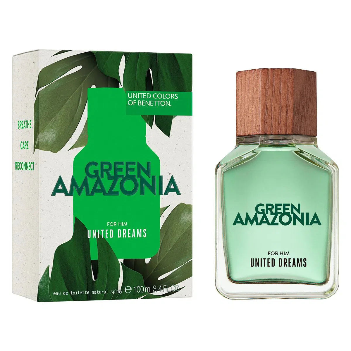 United Colors of Benetton Green Amazonia For Him EDT (M) / 100 ml